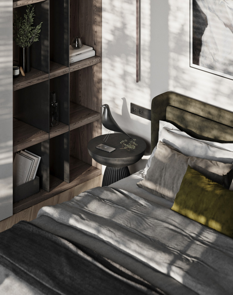 Гостевая спальня в таунхаусе в поселке Новорижский, 277 м2