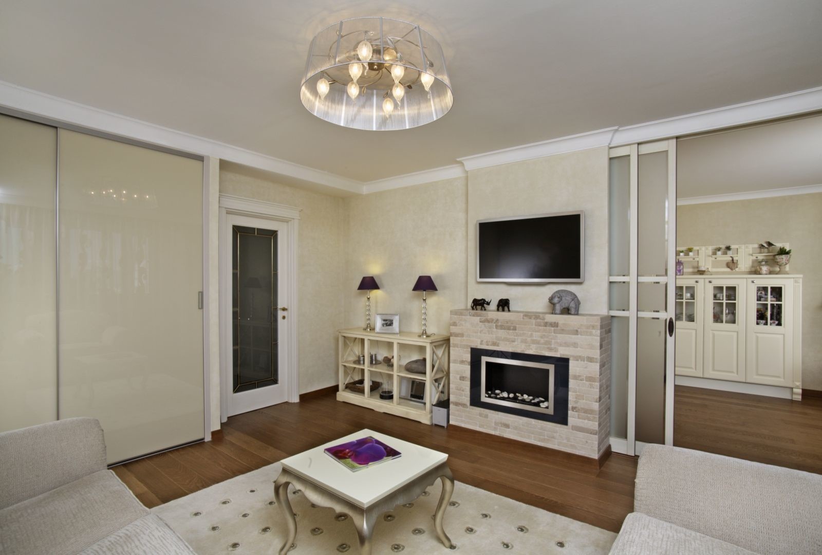 Квартира 78 кв.м. «Сиреневое настроение»