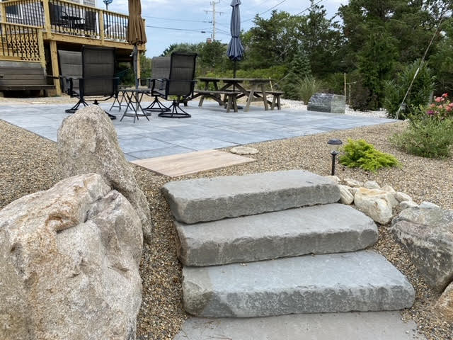 Eastham Raised Stone Patio