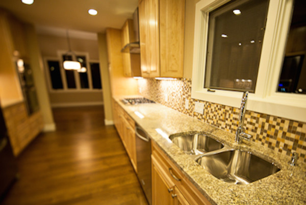 Inspiration for a transitional kitchen remodel in Denver