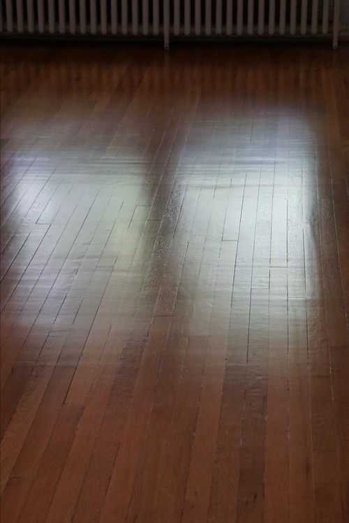 Ripples in hardwood floor refinish