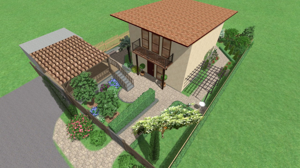 Приусадебный участок индивидуального жилого дома