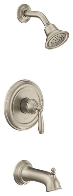 Moen Brantford M-CORE 2-Series Einhebel-Armatur Für Badewanne/Dusche, Chrom – Ventil U140 Benötigt, Mit Druckausgleich & Lebenslanger Garantie