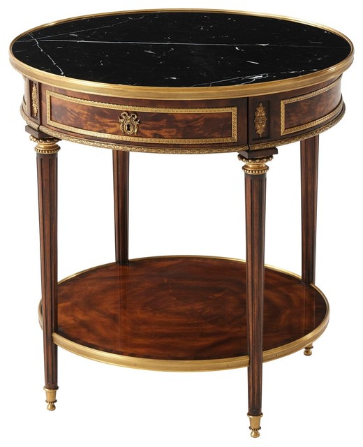 Theodore Alexander Formalities Side Table Traditional Side Tables