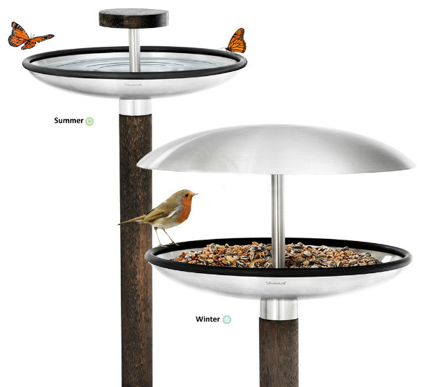 All Seasons Bird Feeder and Bird Bath
