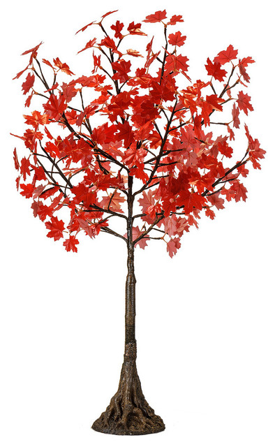 LED Red Maple Tree, Cool White Led
