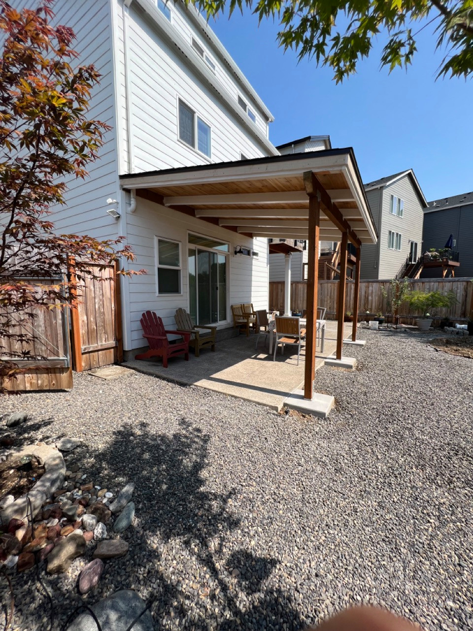 Custom Cedar Patio Cover