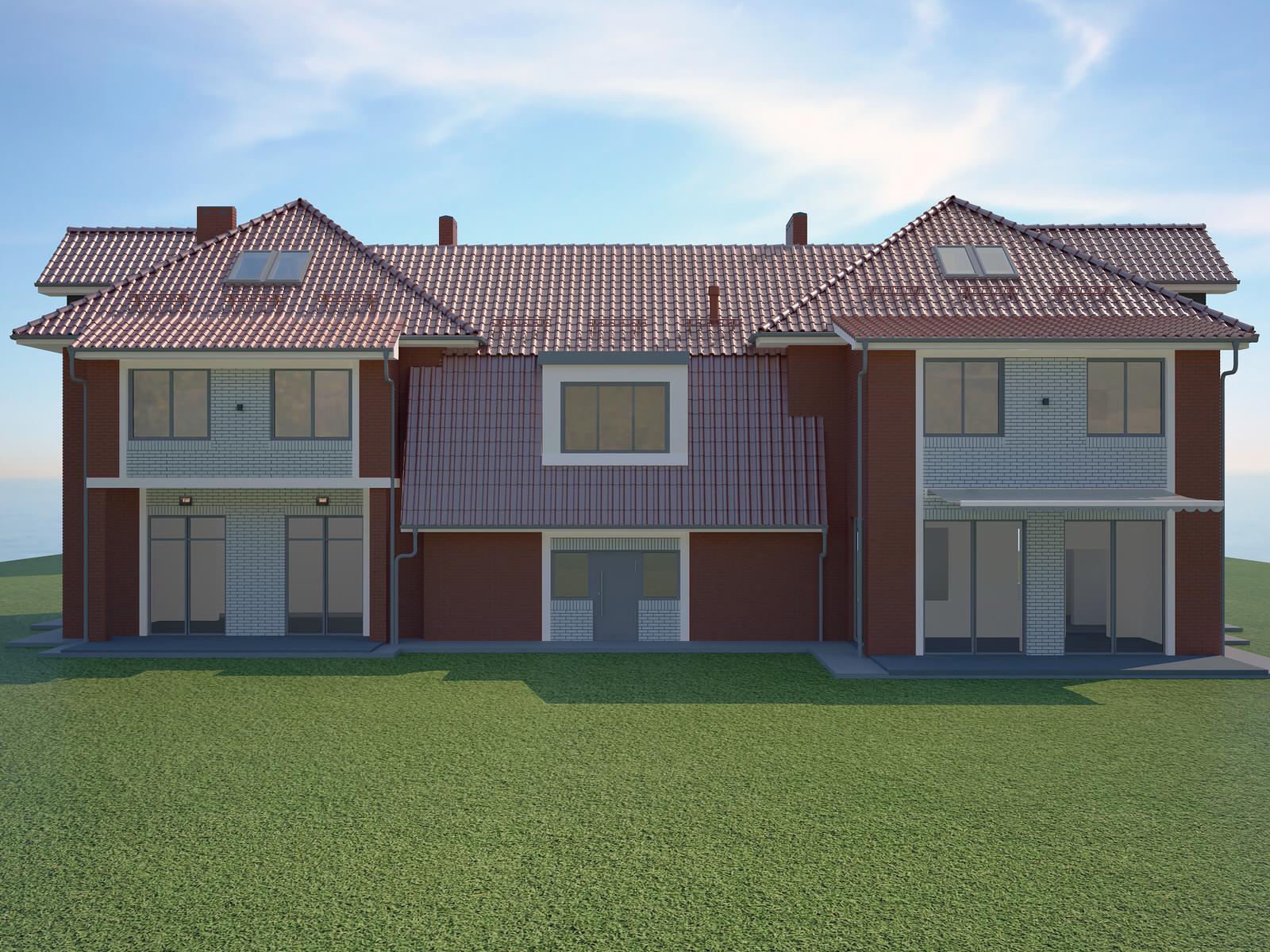 Оформление фасада частных домов