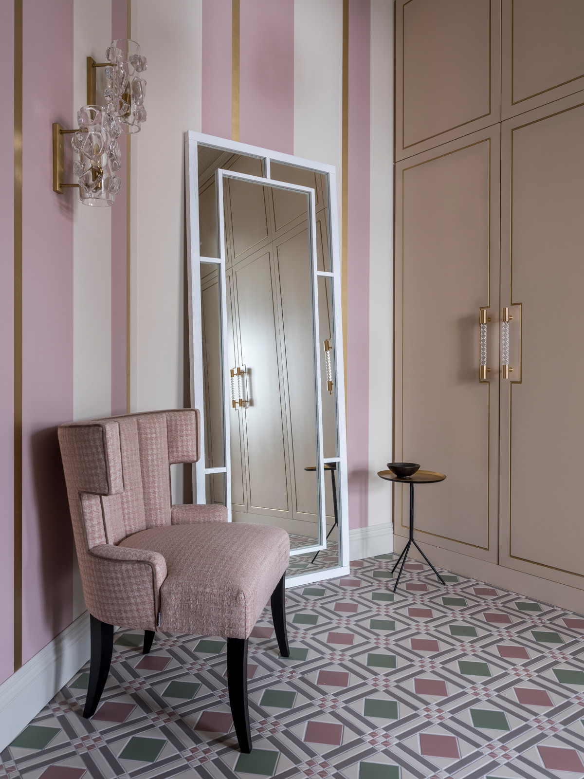 Романтичный интерьер на Сретенке 107 кв.м.