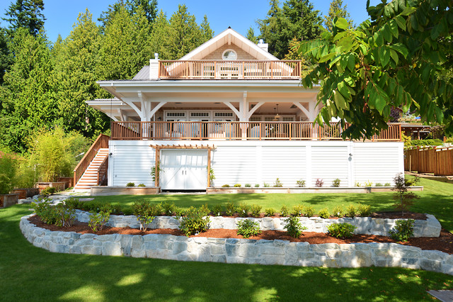 Craftsman Beach House Gibsons BC coastal-exterior