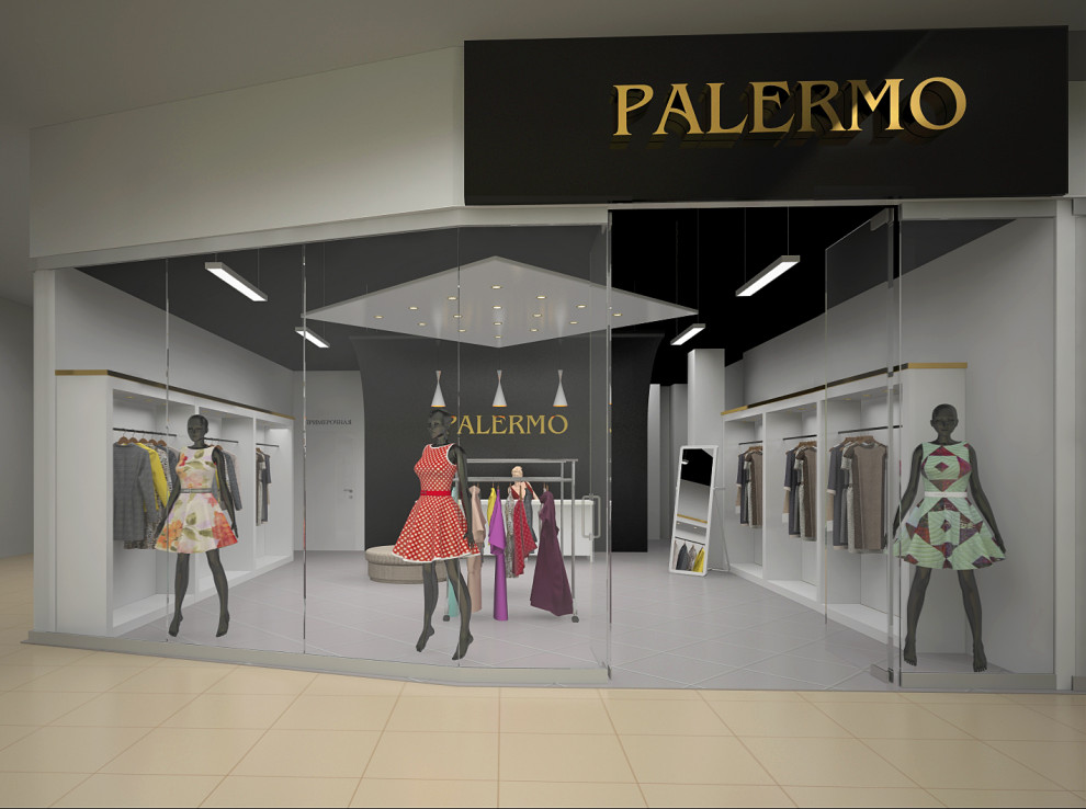 Дизайн интерьера торгового отдела