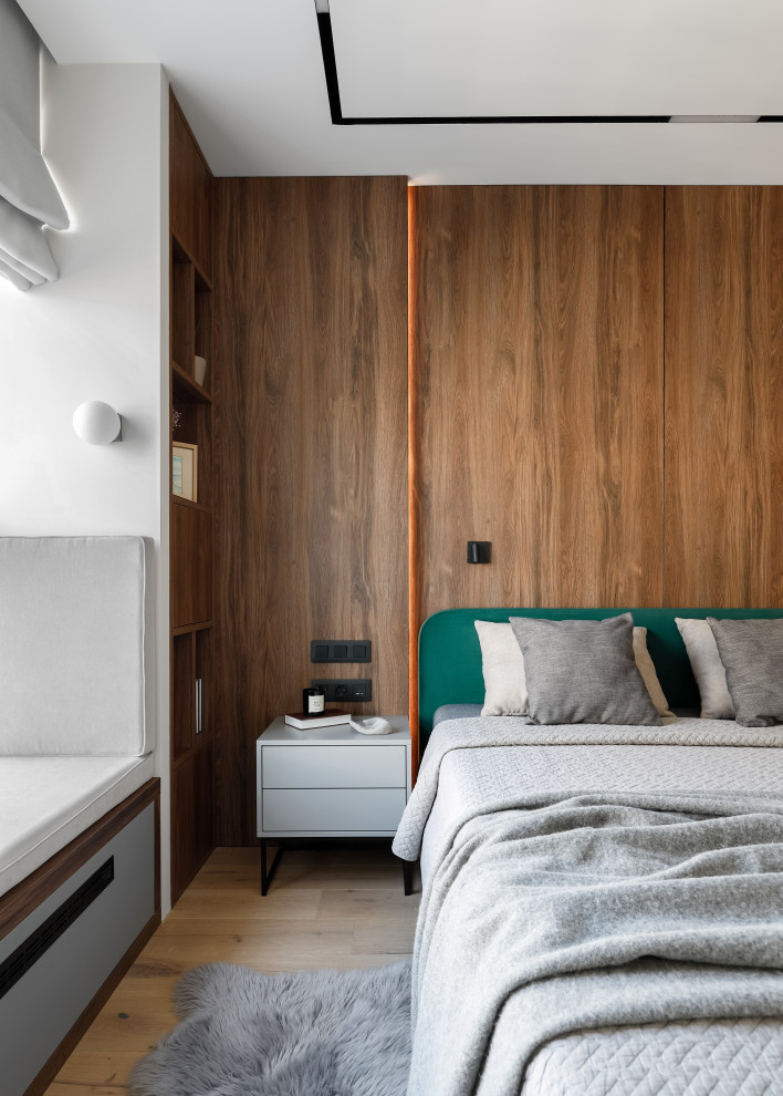 Квартира со стеклянной стеной и терраццо