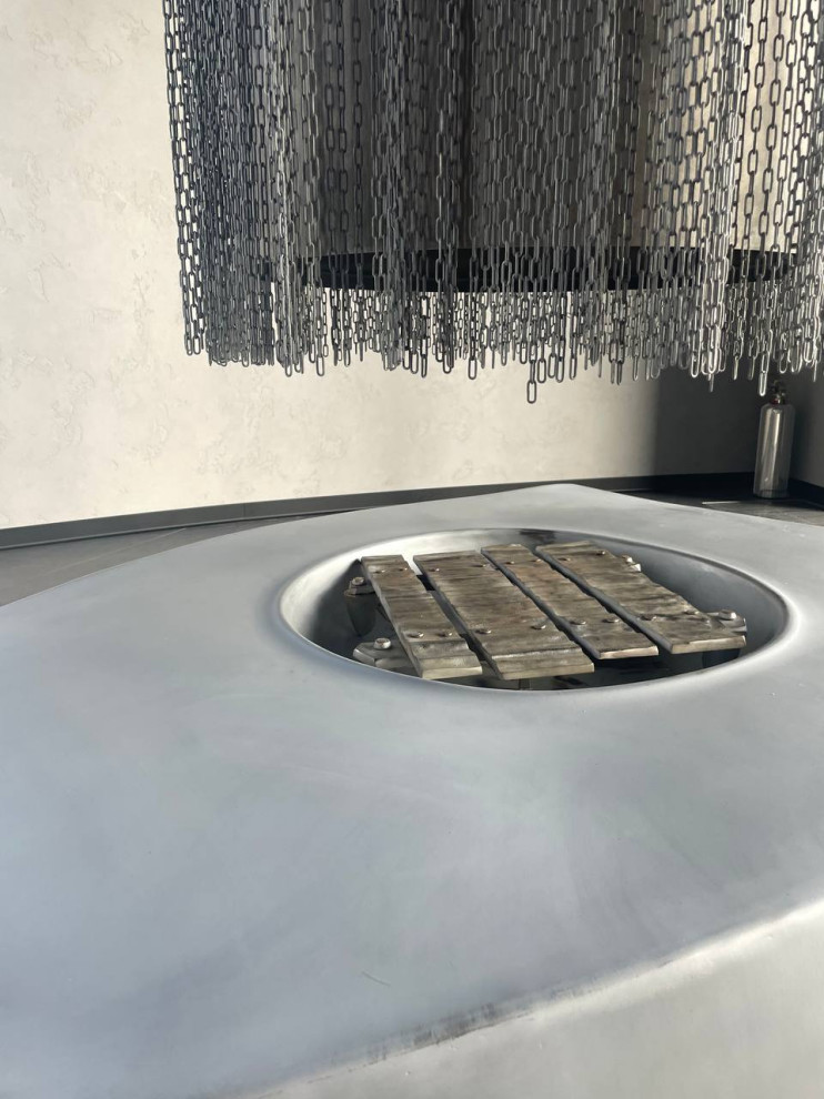 КАМИН из формованной стали