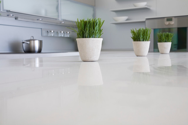 Kitchen Counters:  Stunning, Easy-Care Engineered Quartz