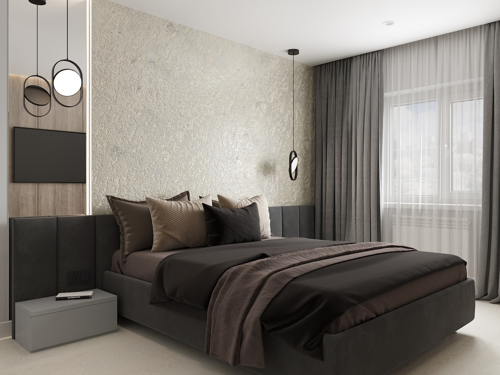 Дизайн проект квартиры, площадью 62 м2