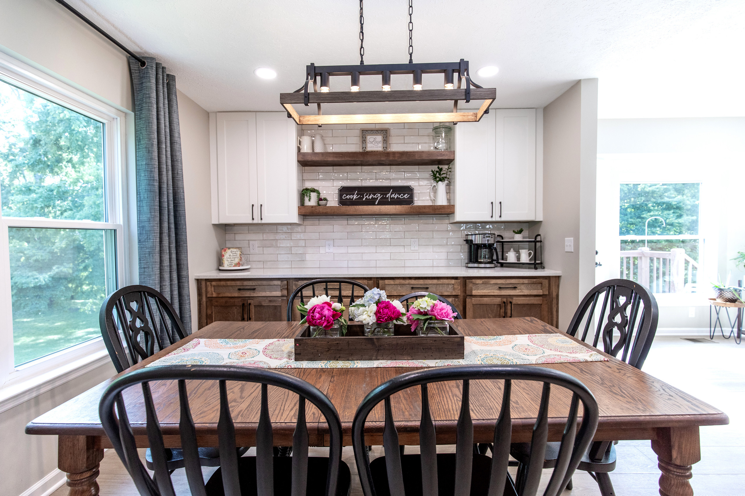 "Open Horizons" Kitchen and dining remodel