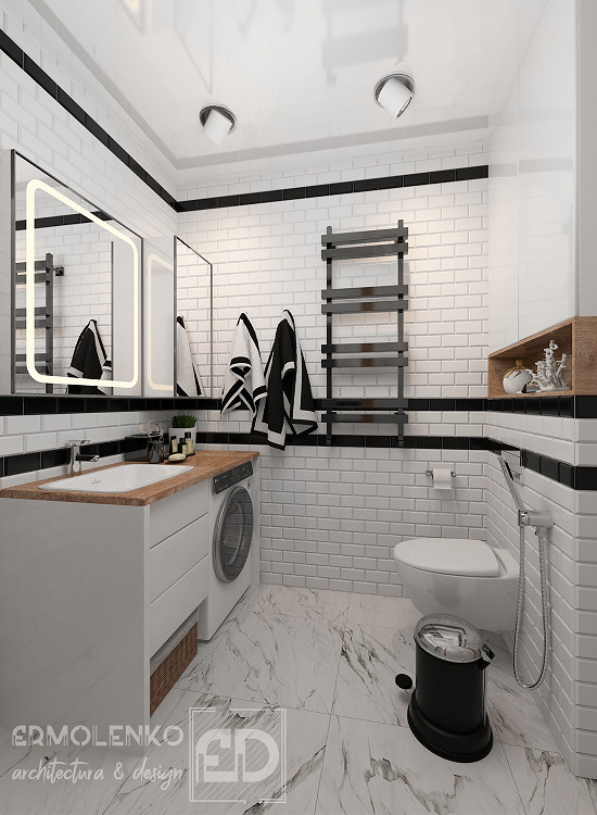 Квартира в Сочи ЖК "Раз, два, три". Санузел.