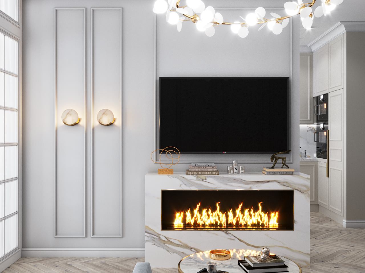 Гостиная в Санкт-Петербурге