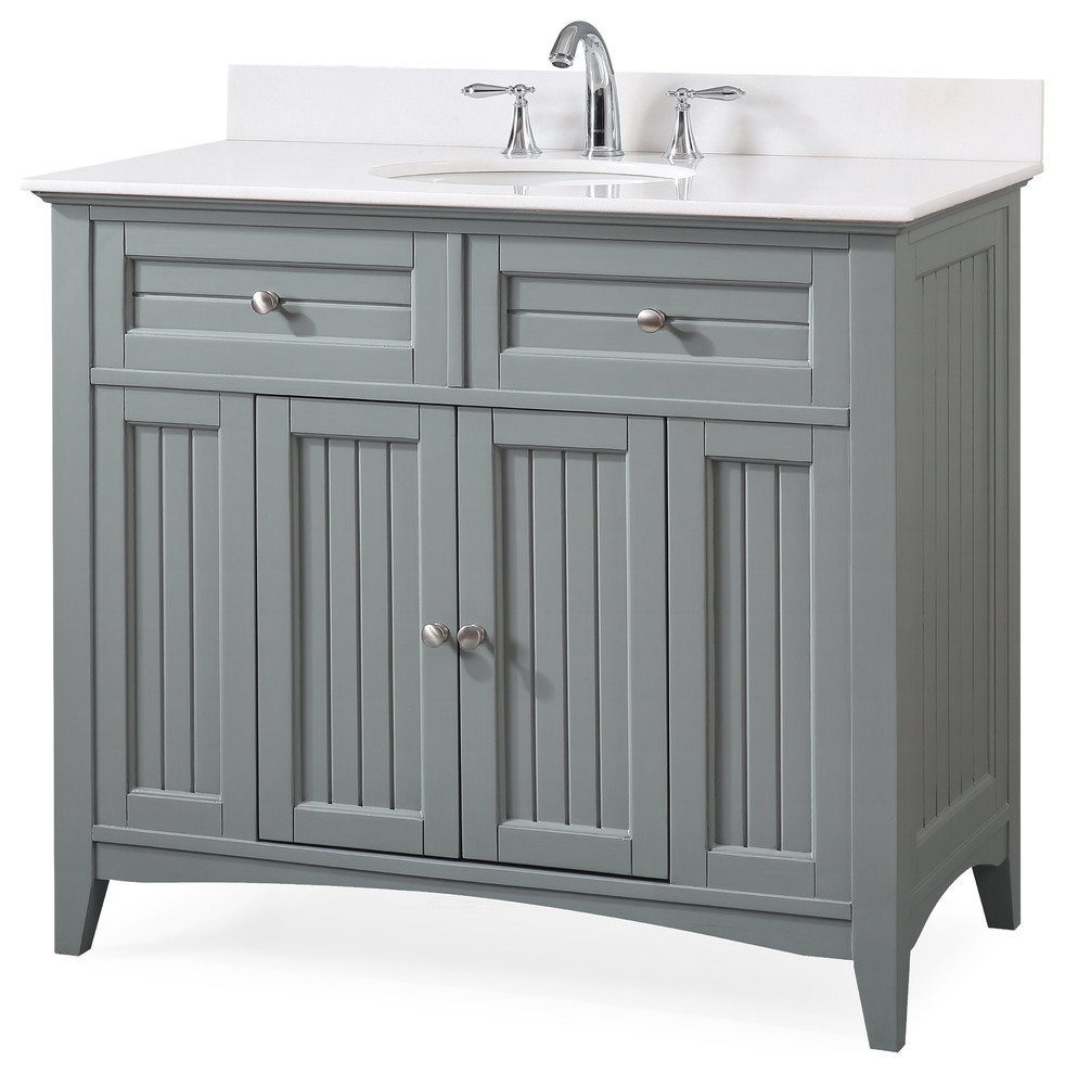 42 Thomasville Cottage Style Bathroom Vanity Transitional