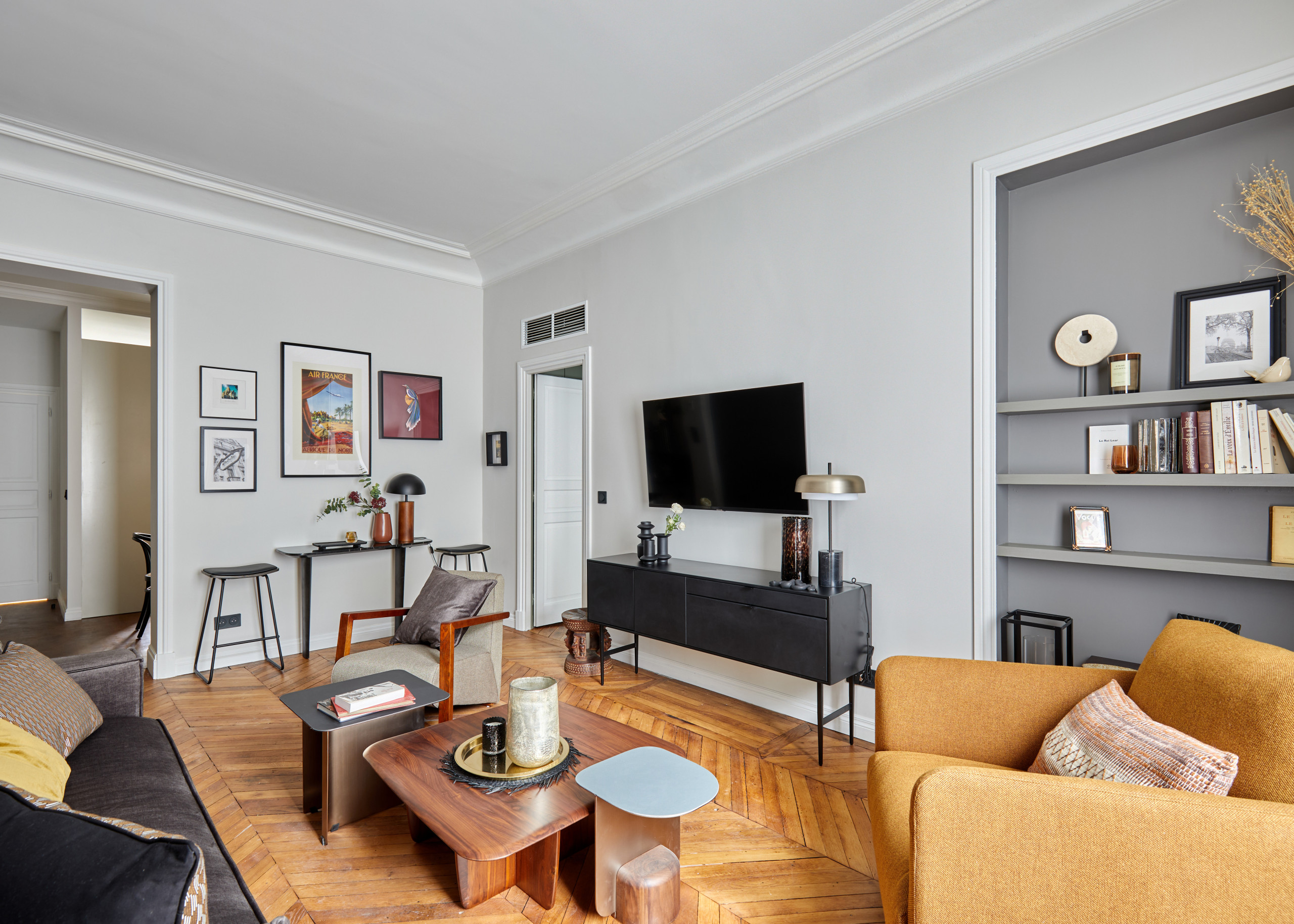 Projet Saint Michel I Appartement Ocre & Or