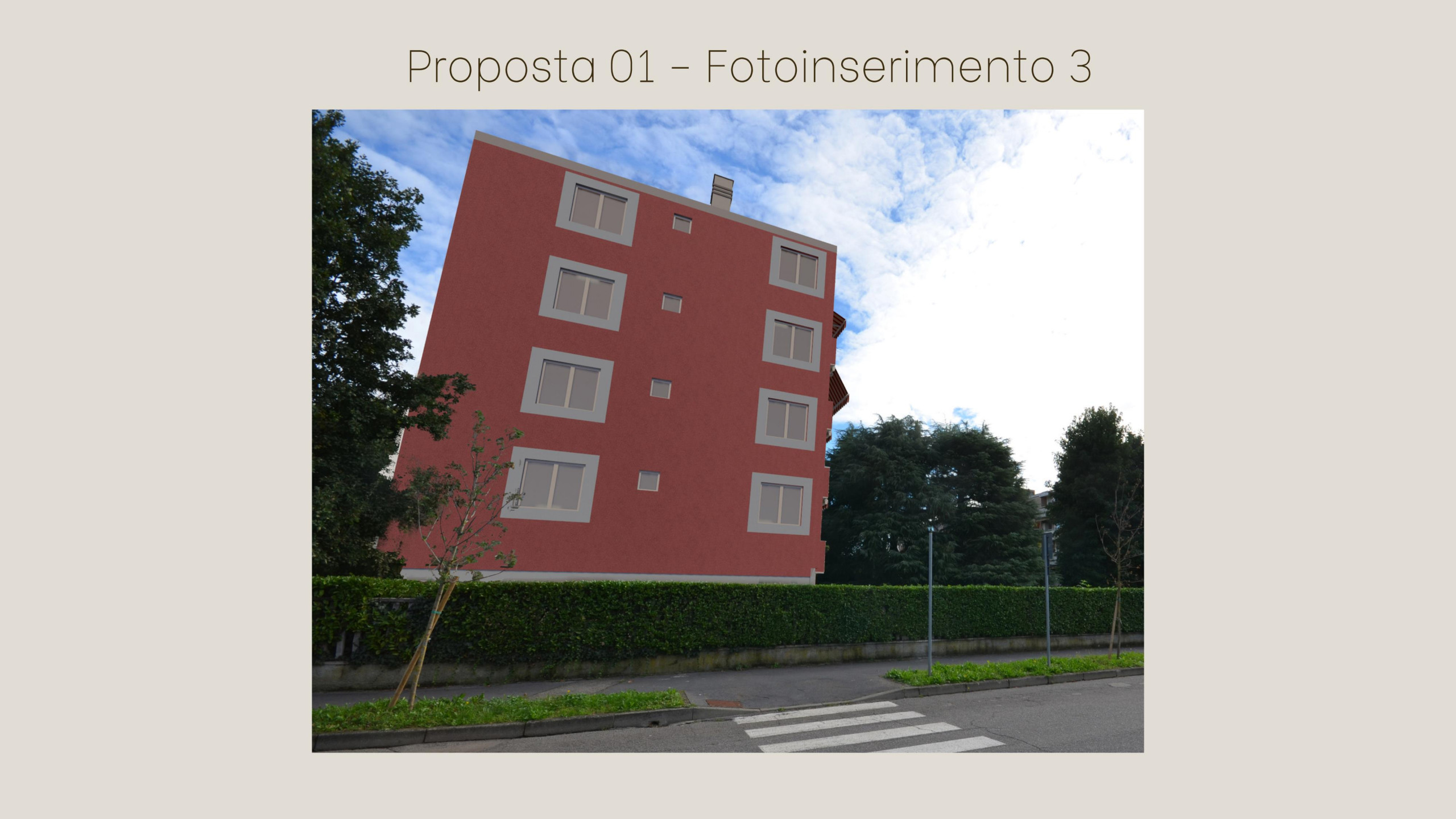 Condominio dei Pioppi, intervento con bonus 110