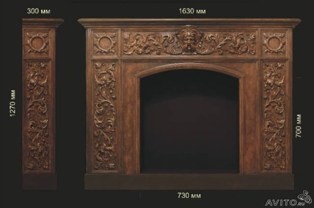 Fireplace surround