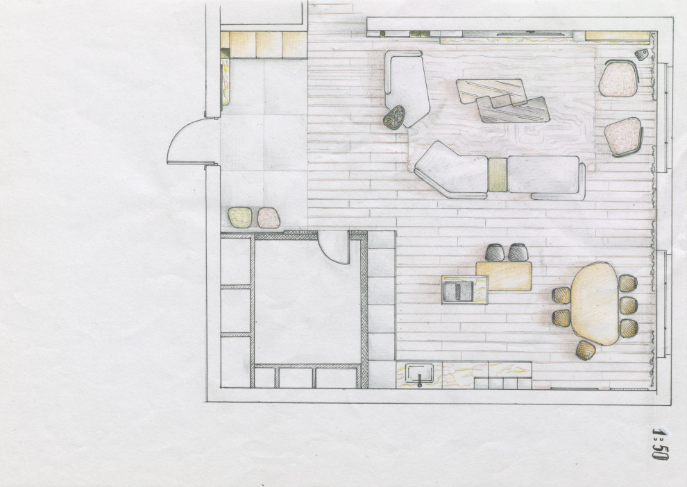 Secret Place. Эскизный проект (ручная подача)