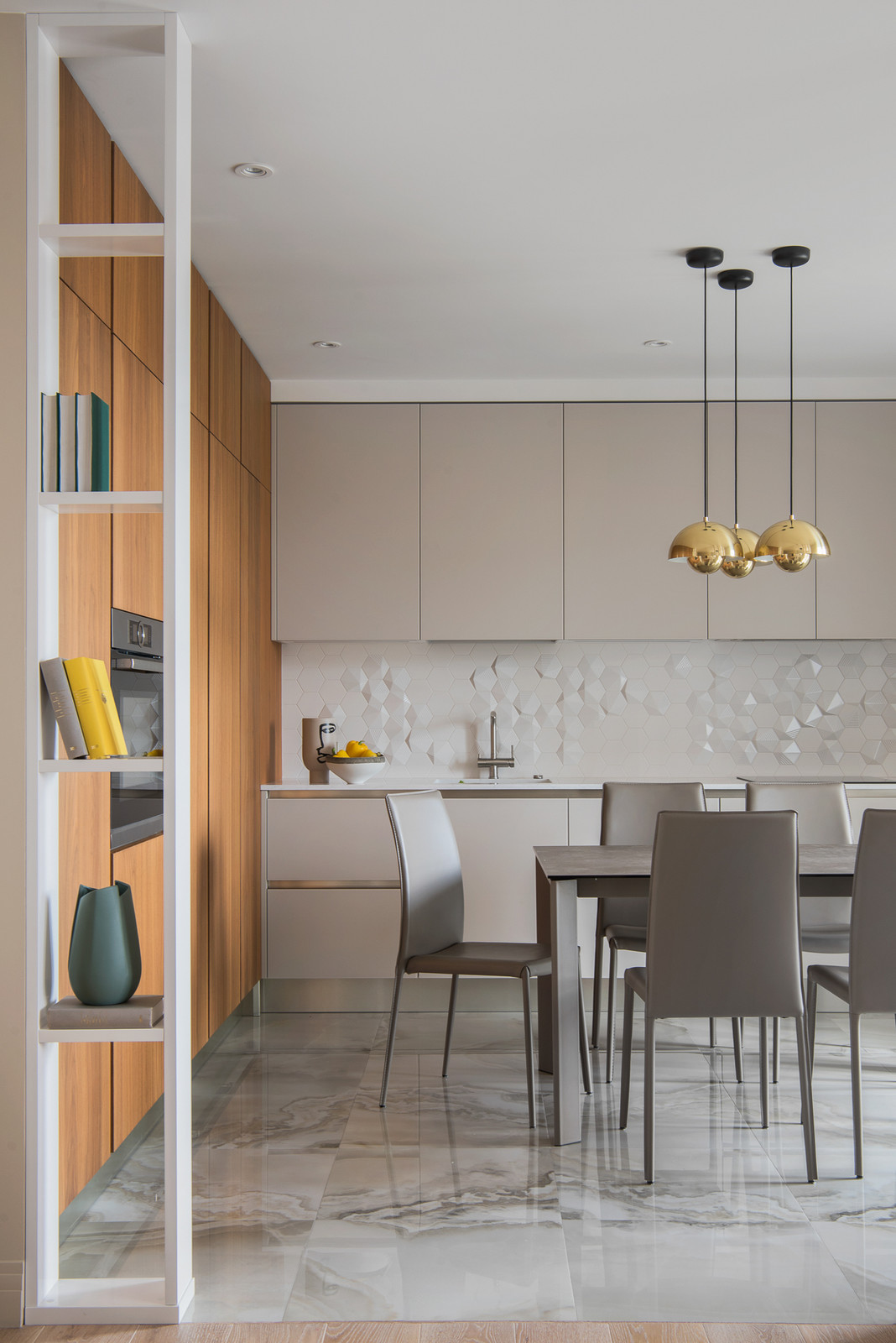 Пастель и геометрия - Квартира для семьи с двумя детьми