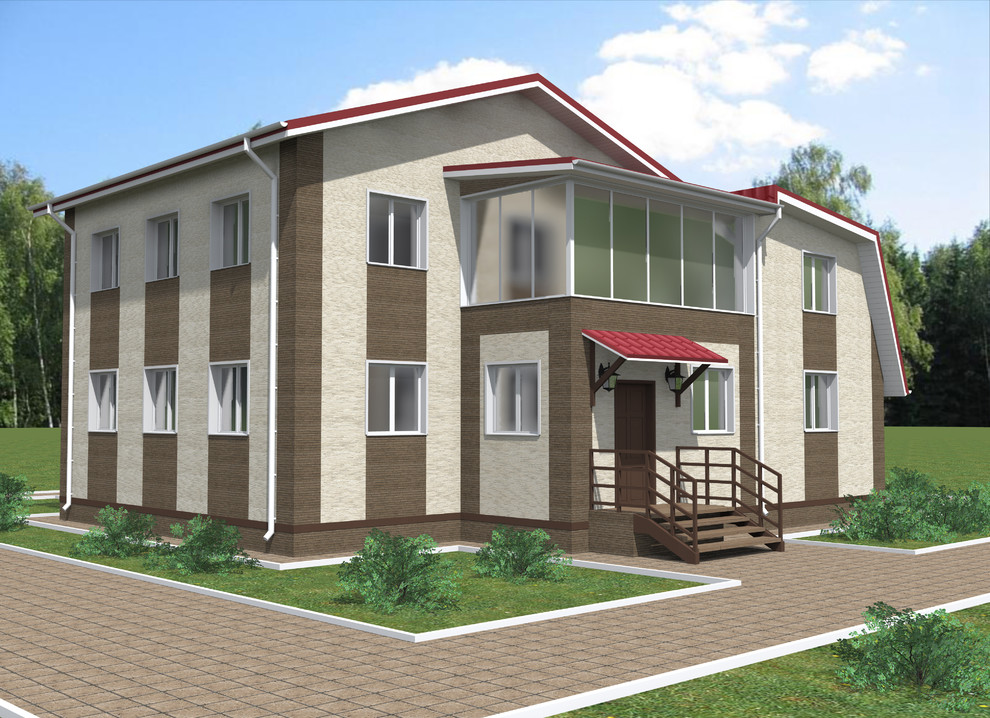 Разработка 3D дизайна дома