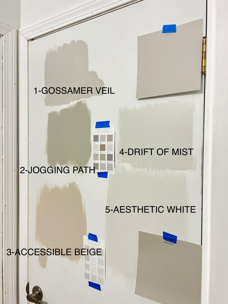 why does "accessible beige" look pink in my home!?