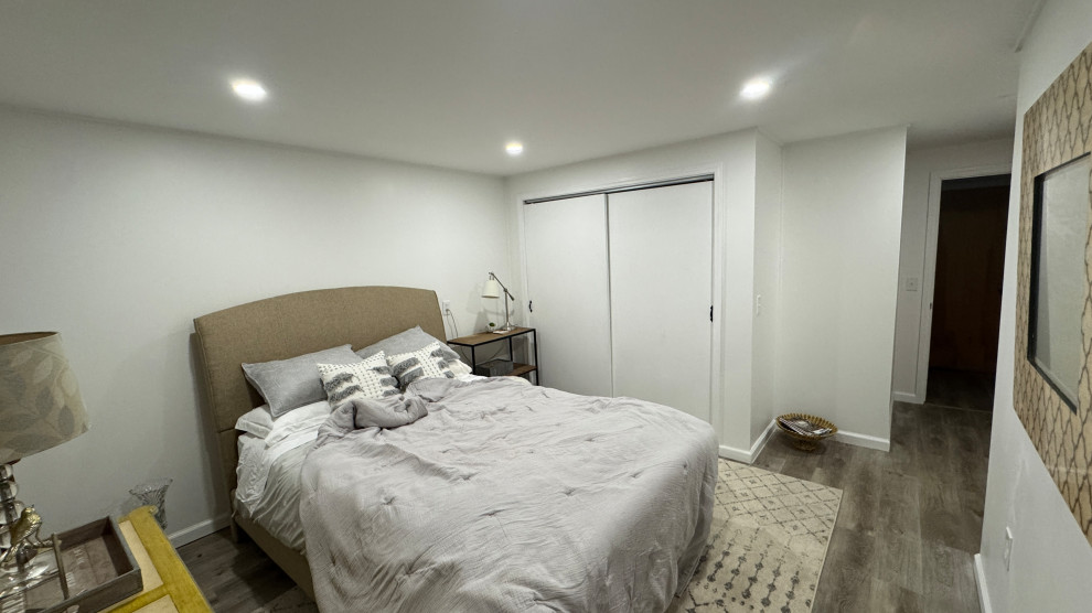 Basement Bathroom & Bedroom
