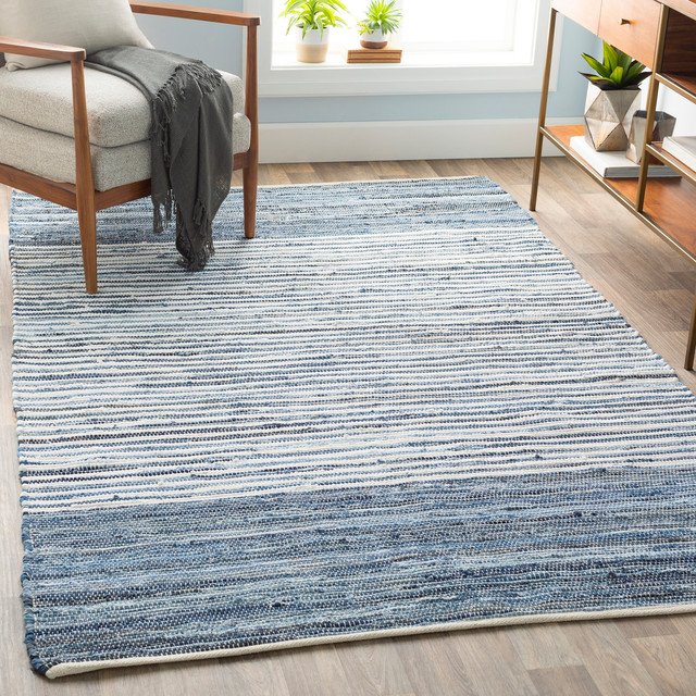 Denim Area Rug Contemporary Area Rugs by Hauteloom