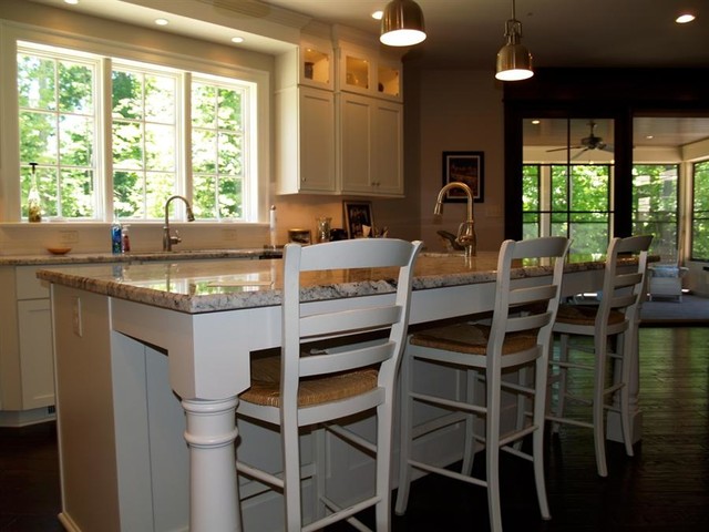 Bright Transitional Shaker transitional-kitchen