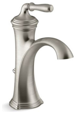 Kohler Devonshire Single-Handle Bathroom Sink Faucet, Vibrant Brushed Nickel