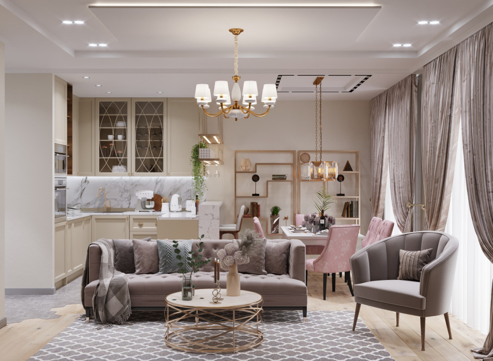 Дизайн квартиры, неоклассика