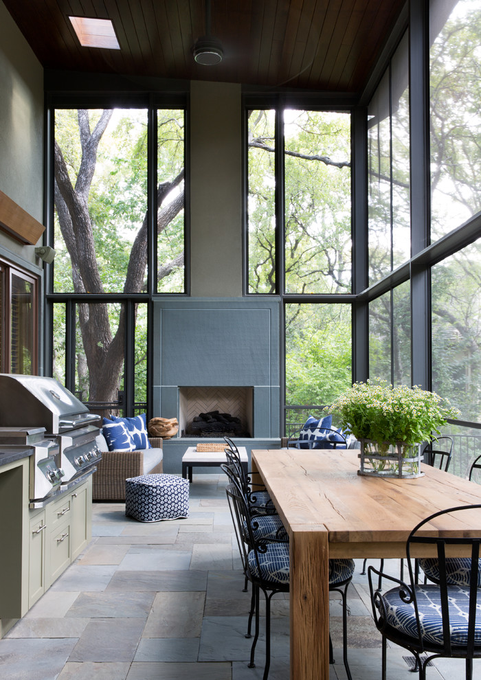 Pemberton Remodel 2015 - Transitional - Porch - Austin - by Alison ...