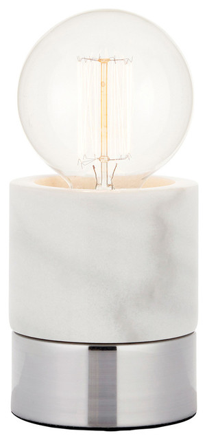 Farrah Touch Table Lamp, Marble
