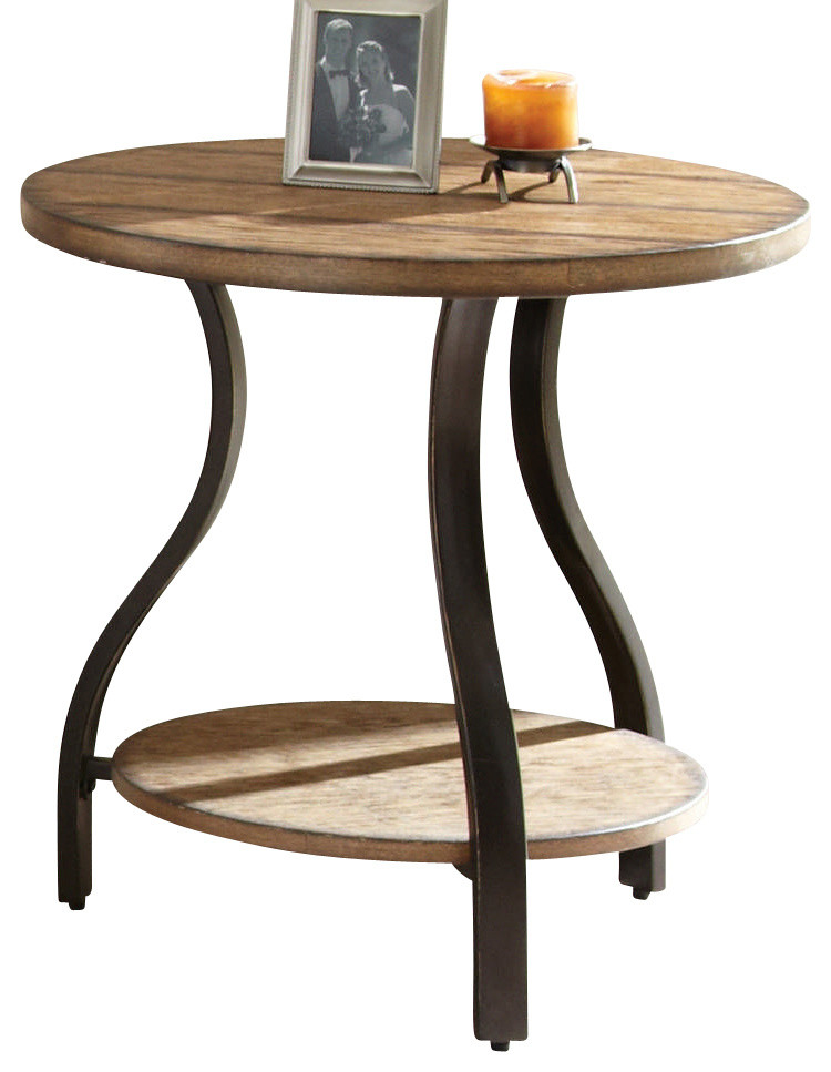 Steve Silver Denise 24 Inch Round End Table