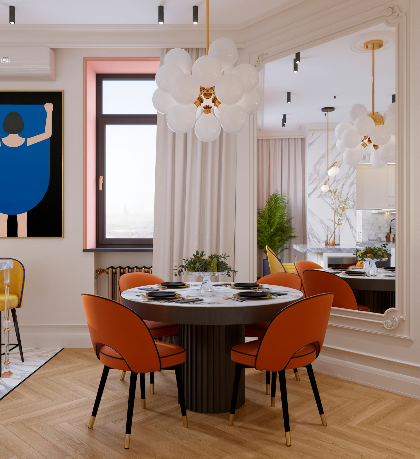 Белая Московская сталинка