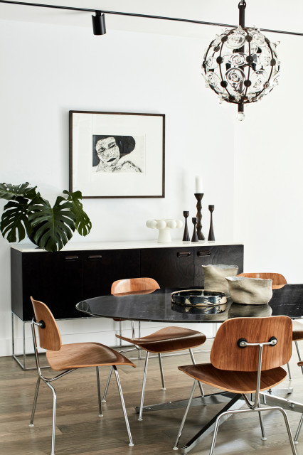 Stawell St Prahran Townhouse Renovation contemporary-dining-room