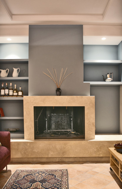 La cucina per la taverna eclectic-living-room