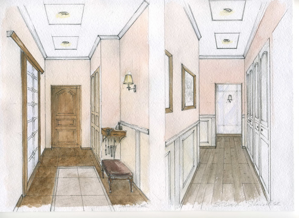 Мичуринский (прихожая и коридор)