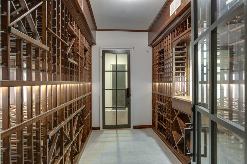 Design ideas for a wine cellar in Charlotte.