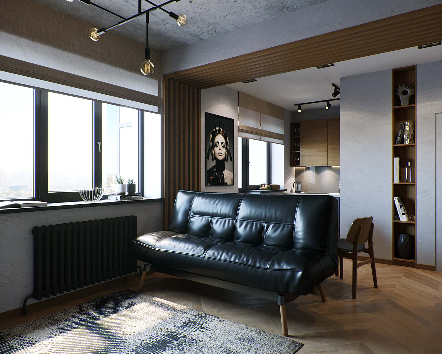 Квартира холостяка 37кв.м.