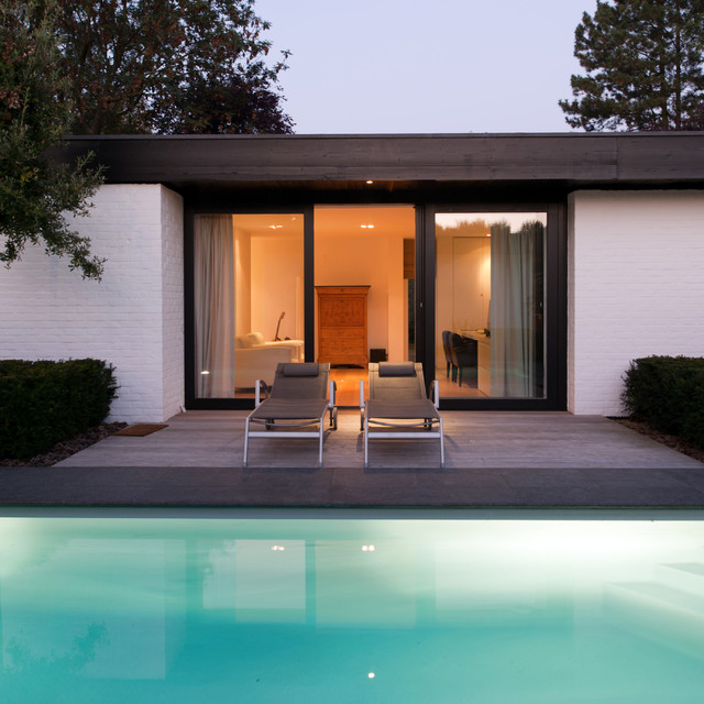 Habitation Brigode contemporary-deck