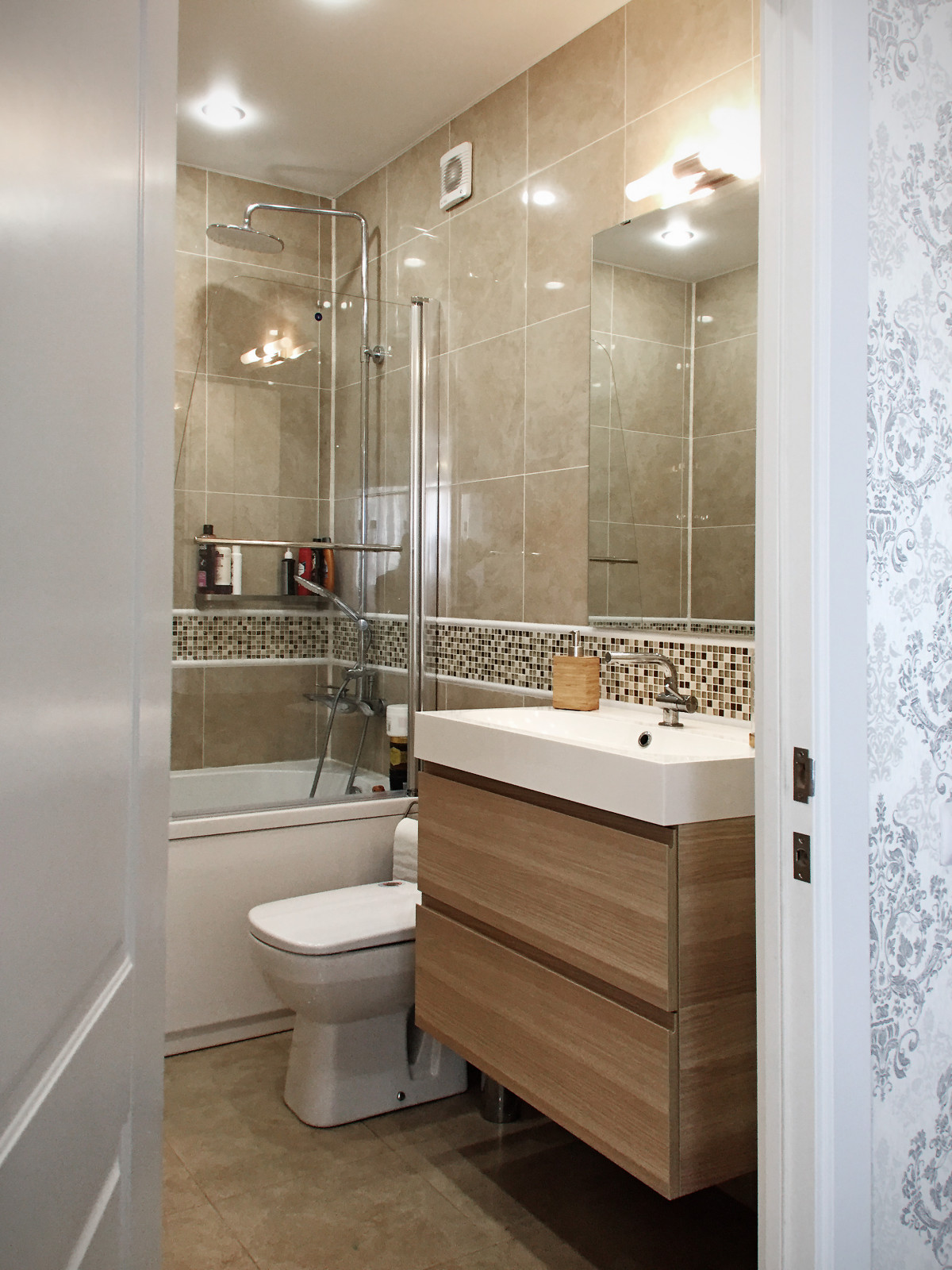 Проект 3х комнатной квартиры в стиле современной классики(реализация)