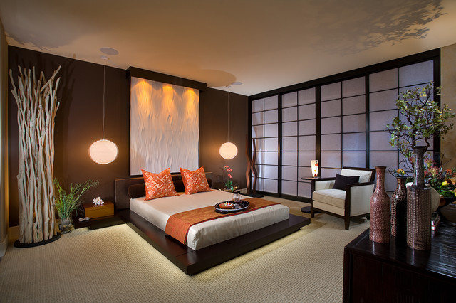 Astoria Master Bedroom Irvine Asiatisch Schlafzimmer