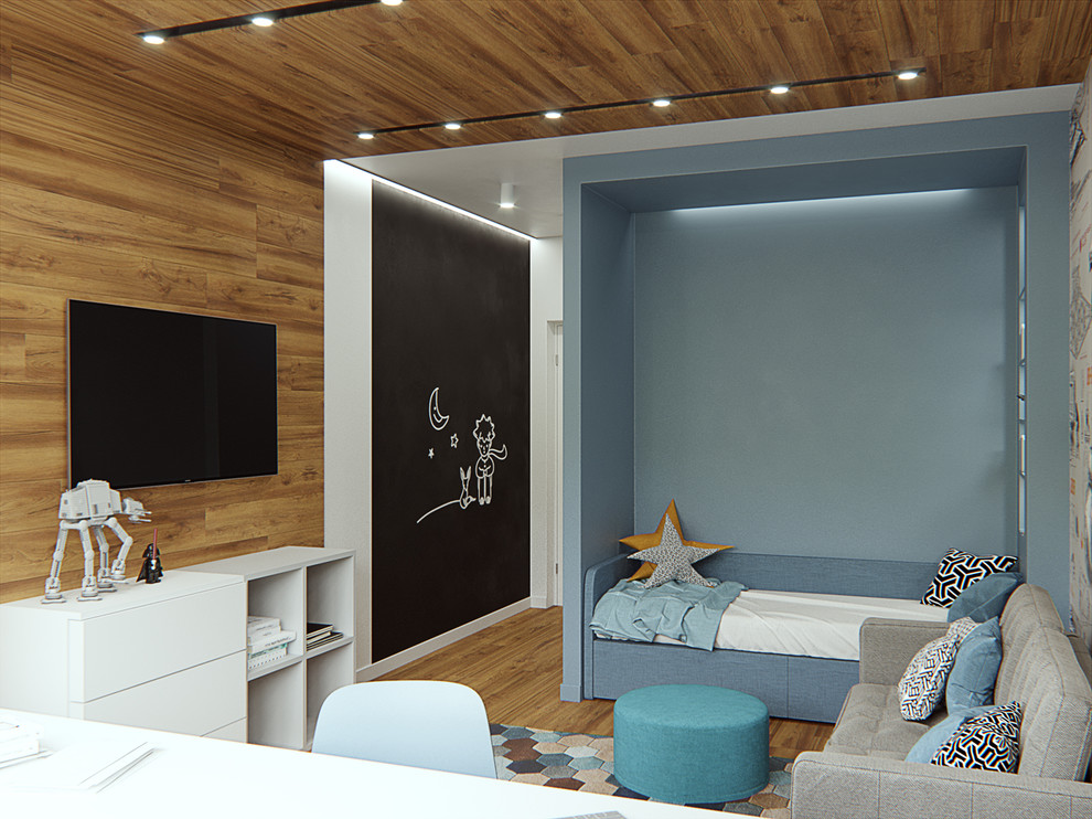 Современная квартира для молодой семьи