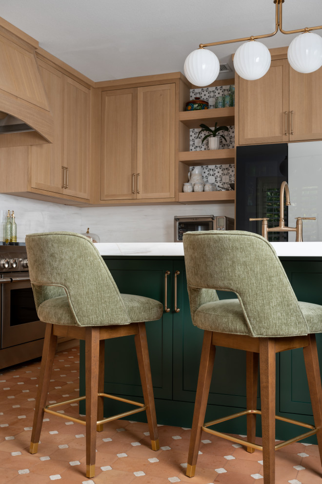 California Spanish-Inspired Kitchen