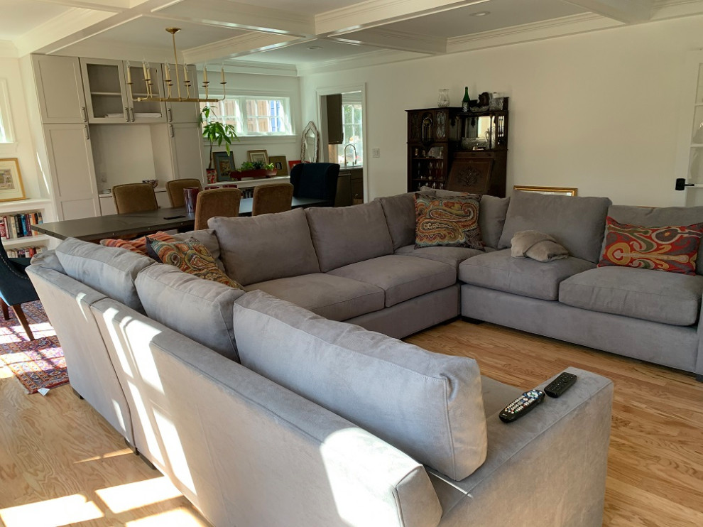 Rug under sectional how big?